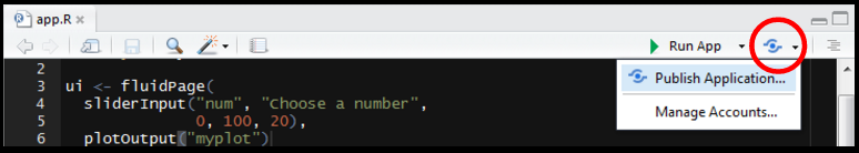 Sidebar Layout from Mastering Shiny